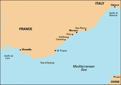Imray Chart M15: Marseille to San Remo