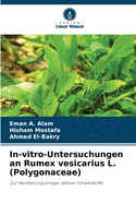 In-vitro-Untersuchungen an Rumex vesicarius L. (Polygonaceae)