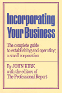 Incorporating Your Business