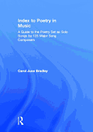 Index to Poetry in Music