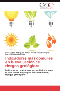 Indicadores Mas Comunes En La Evaluacion de Riesgos Geologicos