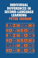 Individual Differences in Second Language Learning