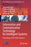 Information and Communication Technology for Intelligent Systems: Proceedings of Ictis 2020, Volume 2