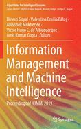 Information Management and Machine Intelligence: Proceedings of ICIMMI 2019
