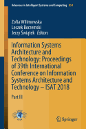 Information Systems Architecture and Technology: Proceedings of 39th International Conference on Information Systems Architecture and Technology - ISAT 2018: Part III