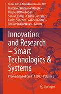 Innovation and Research - Smart Technologies & Systems: Proceedings of the CI3 2023, Volume 1