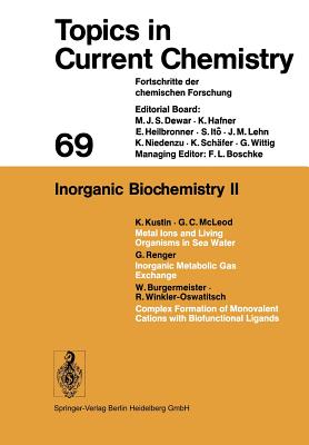 Inorganic Biochemistry II - Houk, Kendall N, and Hunter, Christopher A, and Krische, Michael J