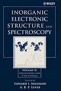 Inorganic Electronic Structure and Spectroscopy: Applications and Case Studies