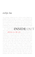 Inside Out: Reflections on a Life So Far