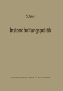 Instandhaltungspolitik