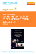 Instant Access to Orthopedic Physical Assessment - Elsevier eBook on Vitalsource (Retail Access Card) - Evans, Ronald C