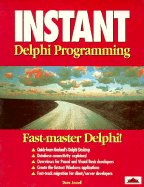Instant Delphi Programming - Jewell, Dave