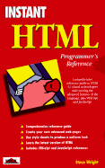 Instant HTML - Wright, Steve