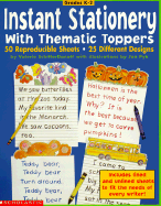 Instant Stationery with Thematic Toppers: 50 Reproducible Sheets 25 Different Designs