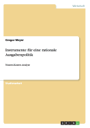 Instrumente fur eine rationale Ausgabenpolitik: Nutzen-Kosten-Analyse