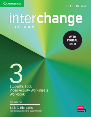 Interchange Level 3 Full Contact with Digital Pack - Richards, Jack C., and Hull, Jonathan, and Proctor, Susan