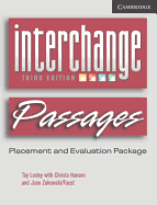 Interchange Passages Placement and Evaluation Package