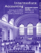 Intermediate Accounting 10e Im V 1 Chapters 1-14 - Kieso, Donald E.