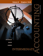 Intermediate Accounting Volume II, Chapters 15-25 - Dyckman, Thomas R, and Dukes, Roland E, and Davis, Charles J, MD