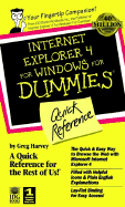 Internet Explorer 4 for Windows? for Dummies? Quick Reference - Harvey, Greg