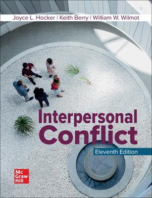 Interpersonal Conflict - Hocker, Joyce L, and Berry, Keith, (as