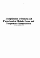 Interpretation of Climate and Photochemical Models