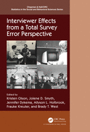 Interviewer Effects from a Total Survey Error Perspective