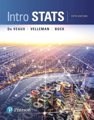 Intro STATS Plus Mylab Statistics with Pearson Etext -- 24 Month Access Card Package - de Veaux, Richard D, and Velleman, Paul F, and Bock, David E