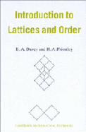 Introduction to Lattices and Order - Davey, B a, and Priestley, H a