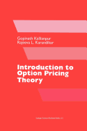 Introduction to Option Pricing Theory