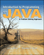 Introduction to Programming with Java: A Problem Solving Approach