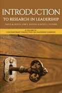 Introduction to Research in Leadership