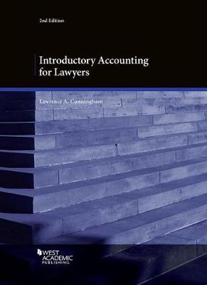 Introductory Accounting for Lawyers - Cunningham, Lawrence A.