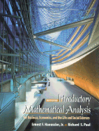 Introductory Mathematical Analysis for Business, Economics, and the Life and Social Sciences - Haeussler, Ernest F, Jr., and Paul, Richard S