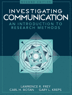 Investigating Communication: An Introduction to Research Methods