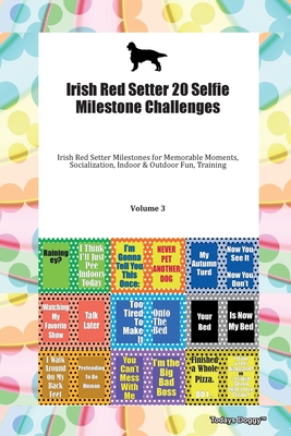 Irish Red Setter 20 Selfie Milestone Challenges Irish Red Setter Milestones for Memorable Moments, Socialization, Indoor & Outdoor Fun, Training Volume 3 - Doggy, Todays