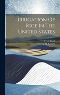 Irrigation Of Rice In The United States