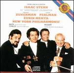 Isaac Stern 60th Anniversary Celebration - Isaac Stern (violin); Itzhak Perlman (violin); New York Philharmonic; Pinchas Zukerman (violin); Pinchas Zukerman (viola); Zubin Mehta (conductor)