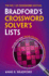 Bradford's Crossword Solver's Lists
