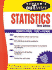 Schaum's Outline of Statistics (Schaum's Outlines)