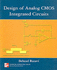 Design of Analog Cmos Integrated Circuits