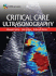 Critical Care Ultrasonography (With Dvd)