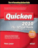 Quicken 2010 the Official Guide