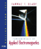 Fundamentals of Applied Electromagnetics, 2001 Media Edition [With Cdrom]