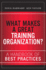 What Makes a Great Training Organization? : a Handbook of Best Practices