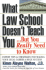 What Law School Doesn't Teach You...But You Really Need to Know! (Career Guides)