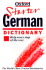 The Oxford Starter German Dictionary: Help Every Step of the Way (Oxford Starter Dictionaries)