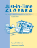 Just-in-Time Algebra for Students of Calculus in Management and the Life Sciences