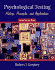 Psychological Testing: History, Principles, and Applications, Fourth Edition