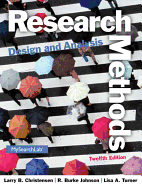 Research Methods, Design, and Analysis (12th Edition)
